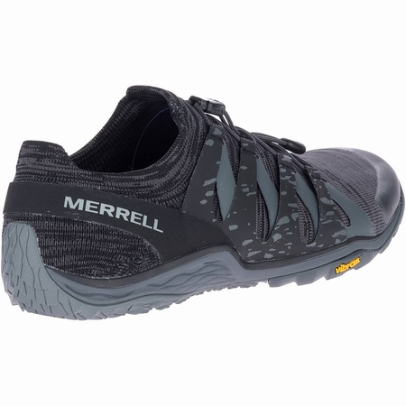 Merrell Trail Glove 5 3D - Panske Botasky Čierne | 817-19353